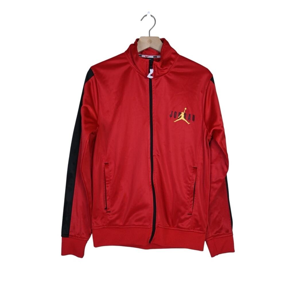 Nike Air Jordan Mens S Zip Front Track Jacket